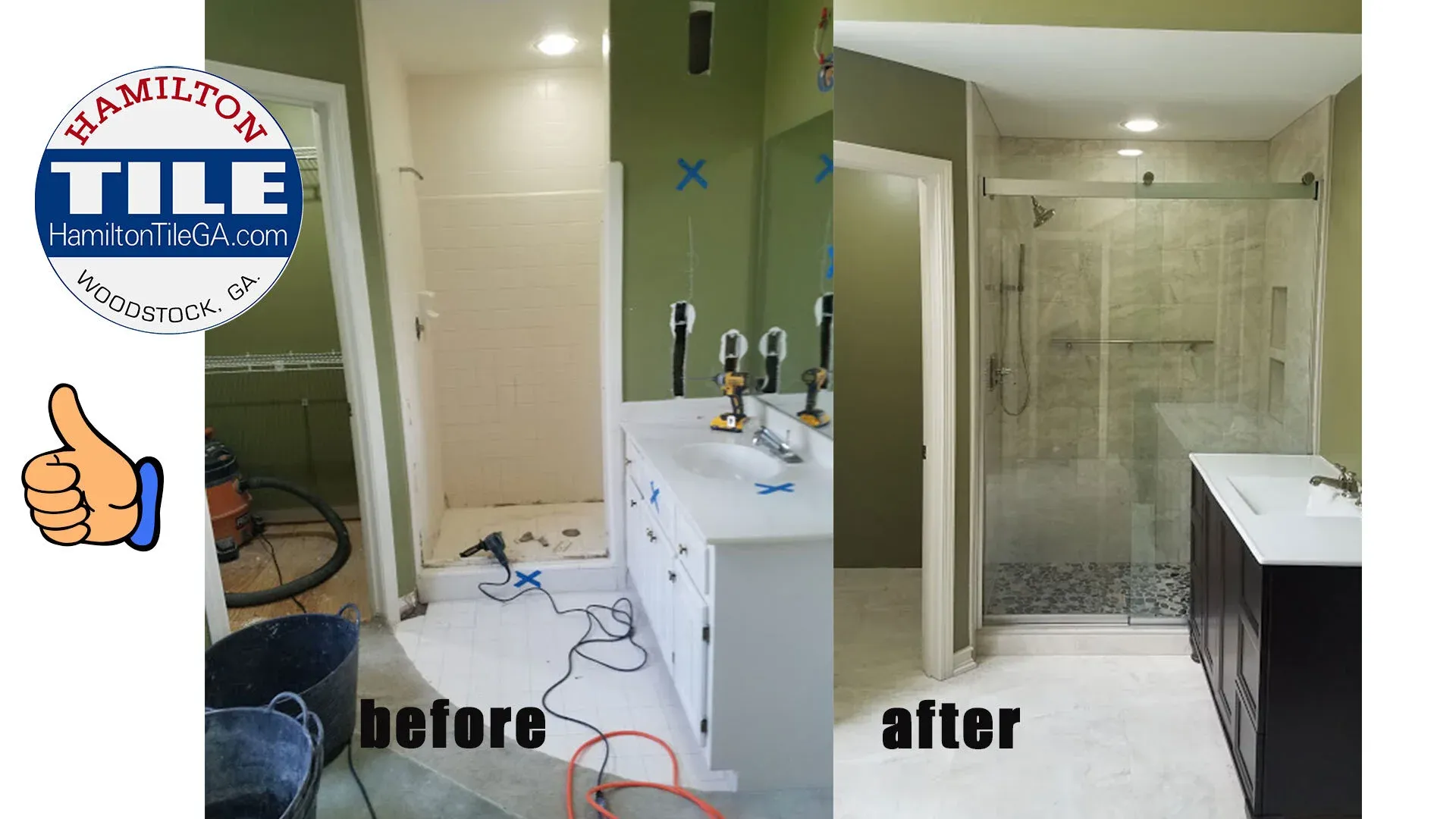 Bathroom remodel: Acworth, GA