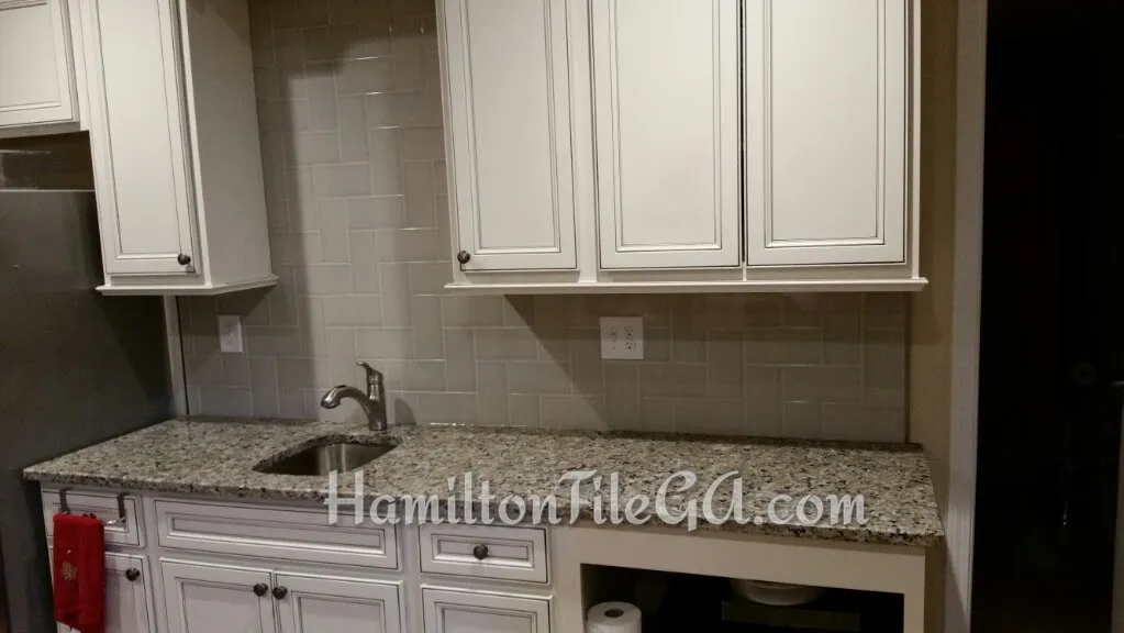 Deb's back splash in Woodstock, GA.