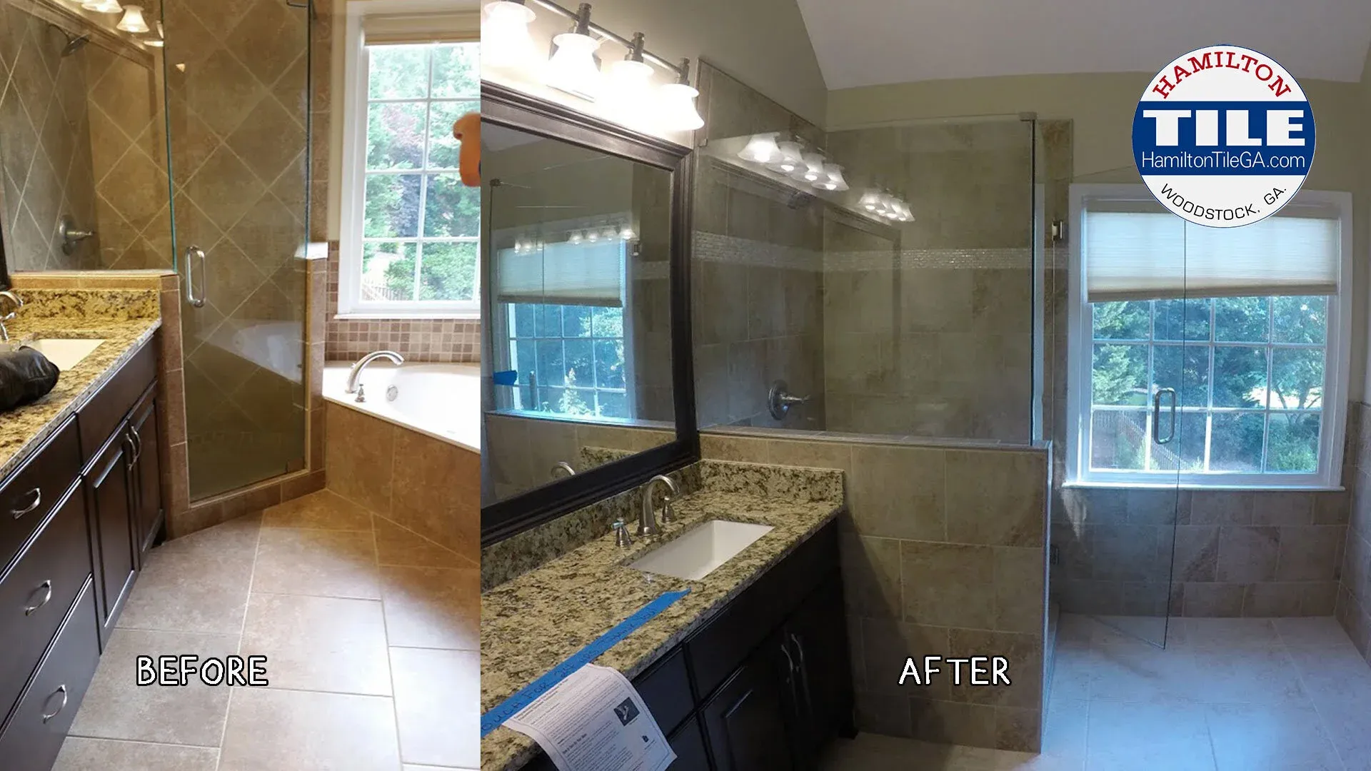 Bathroom remodel: Alpharetta, GA