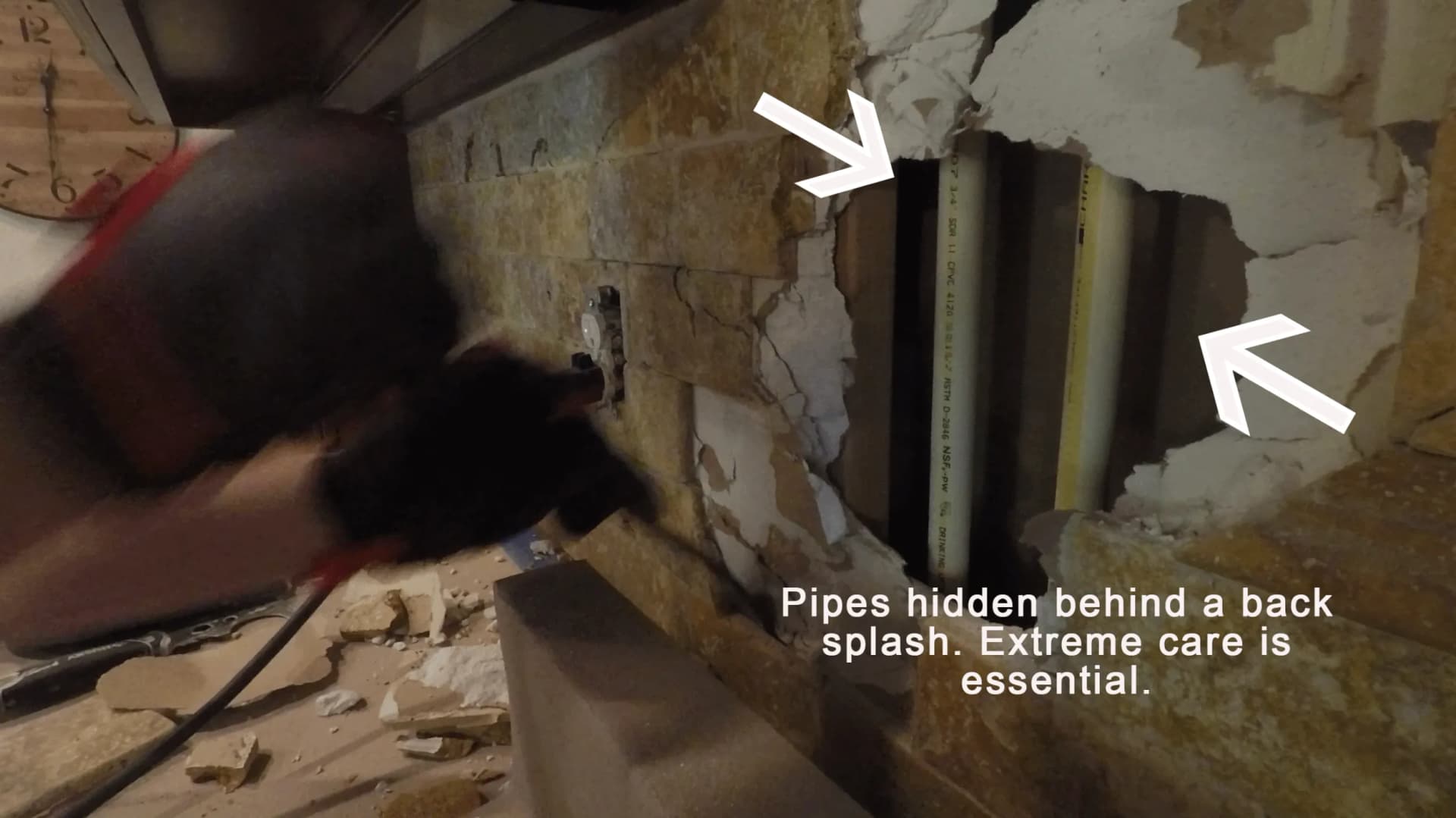 You're getting a BACK SPLASH: A comprehensive guide.