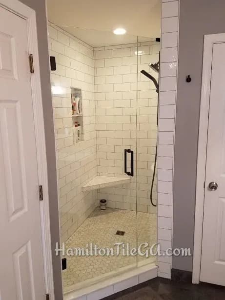 Subway tile is popular right now. Many different sizes and colors to pick from. I don’t foresee it ever going out of style. We use extremely high end building material. Silicone caulk, the best grout and thin set…Why not? Tile is a permanent finish,…