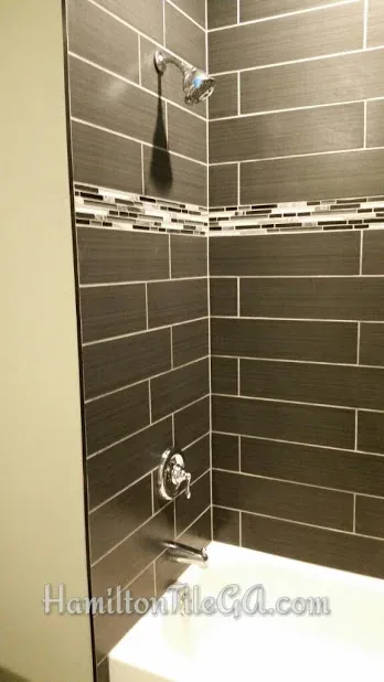 Our latest tile tub surround in Woodstock, GA.
