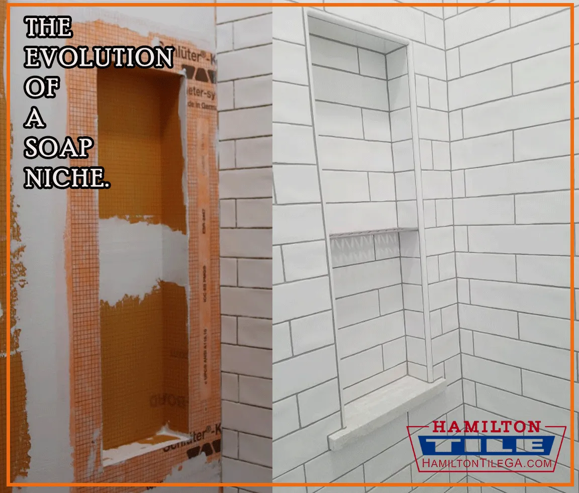 Our soap niches are waterproof. Simple as that. You’d be surprised how rare that is in the shower business.