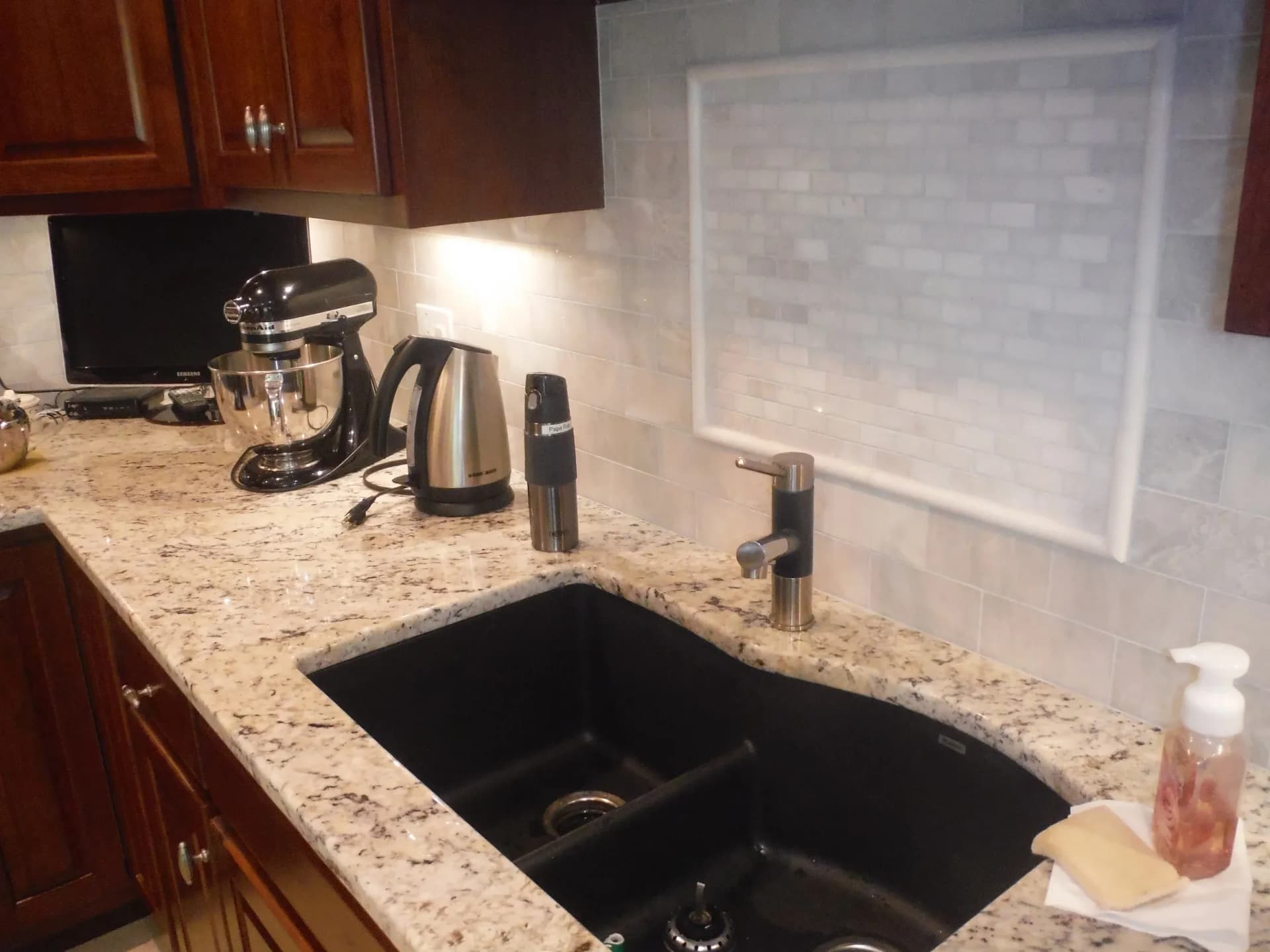 Simple Backsplash Refresh — Hamilton Tile, Woodstock, GA