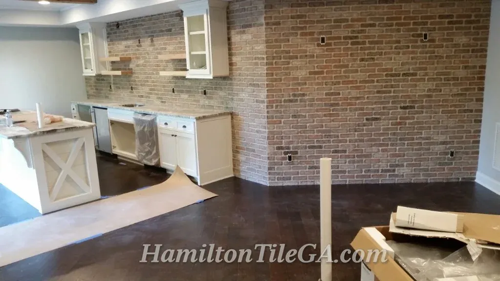 Thin brick walls