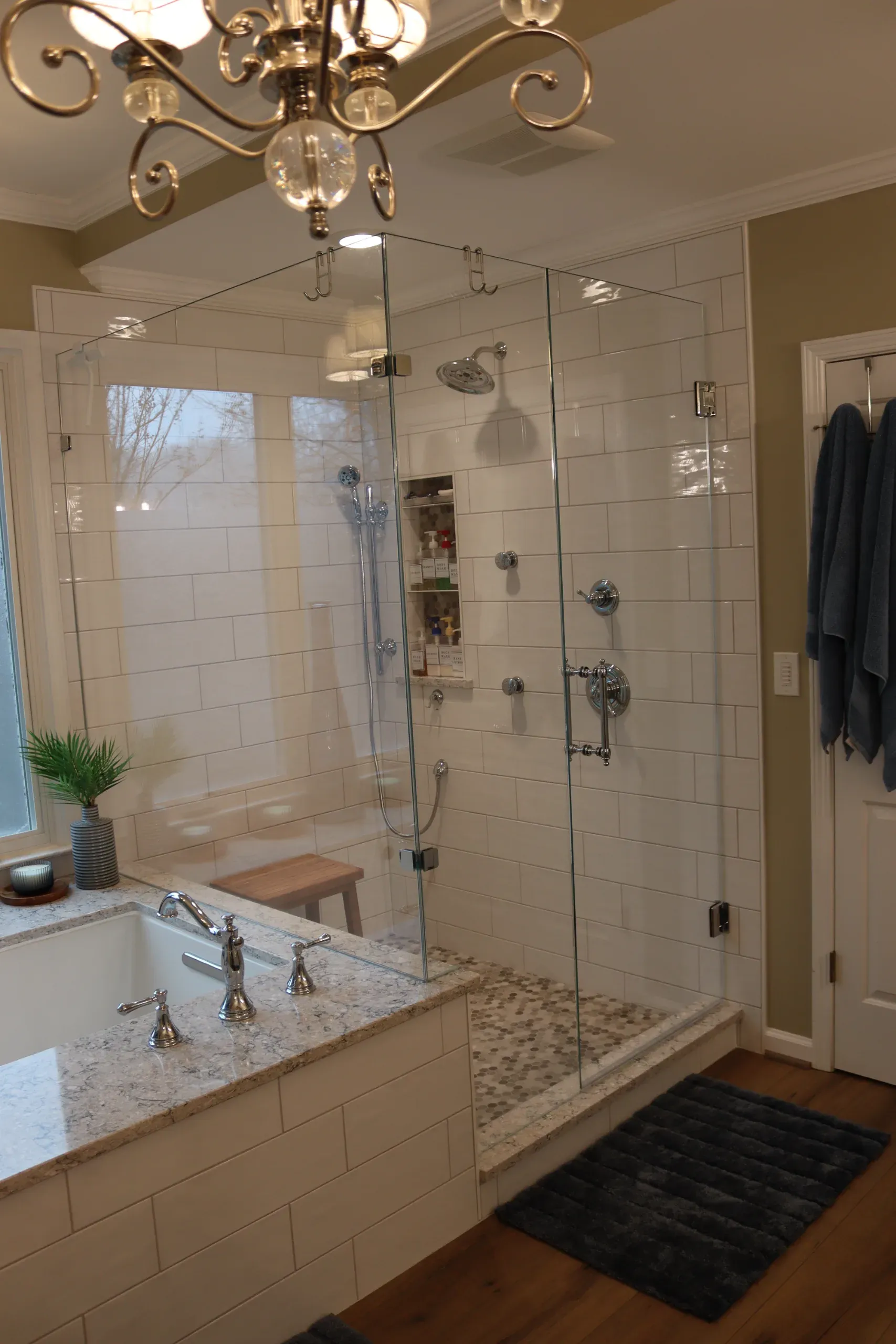 Beautiful bathroom remodel in Holly Springs, GA