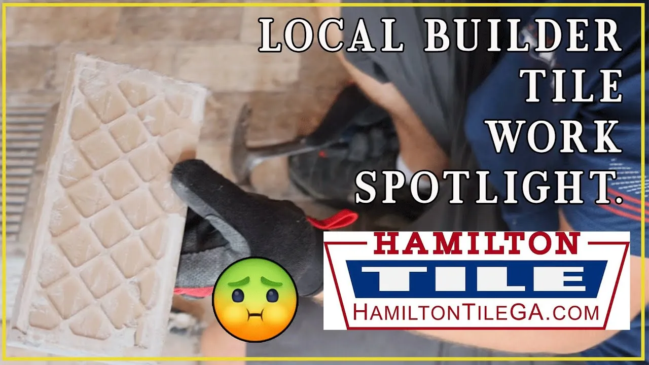 Canton, GA: Local builder tile work SPOTLIGHT.