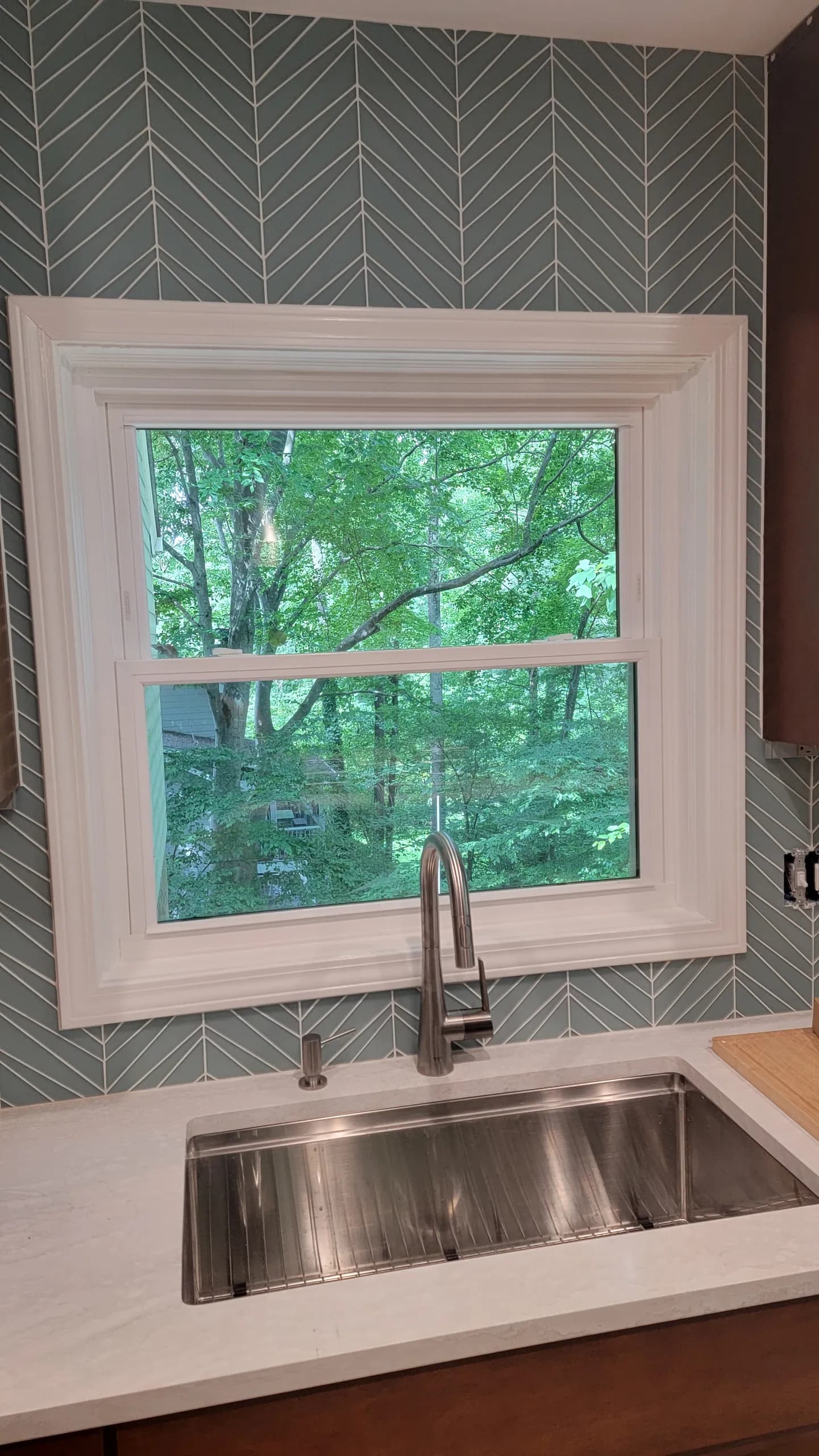 Kitchen Backsplash Installation — Hamilton Tile, Woodstock, GA