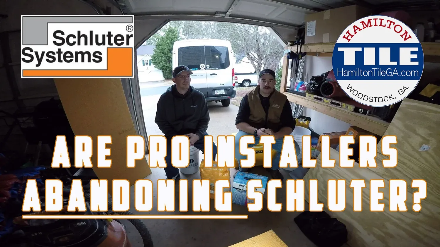 Are pro tile installers abandoning Schluter Systems?