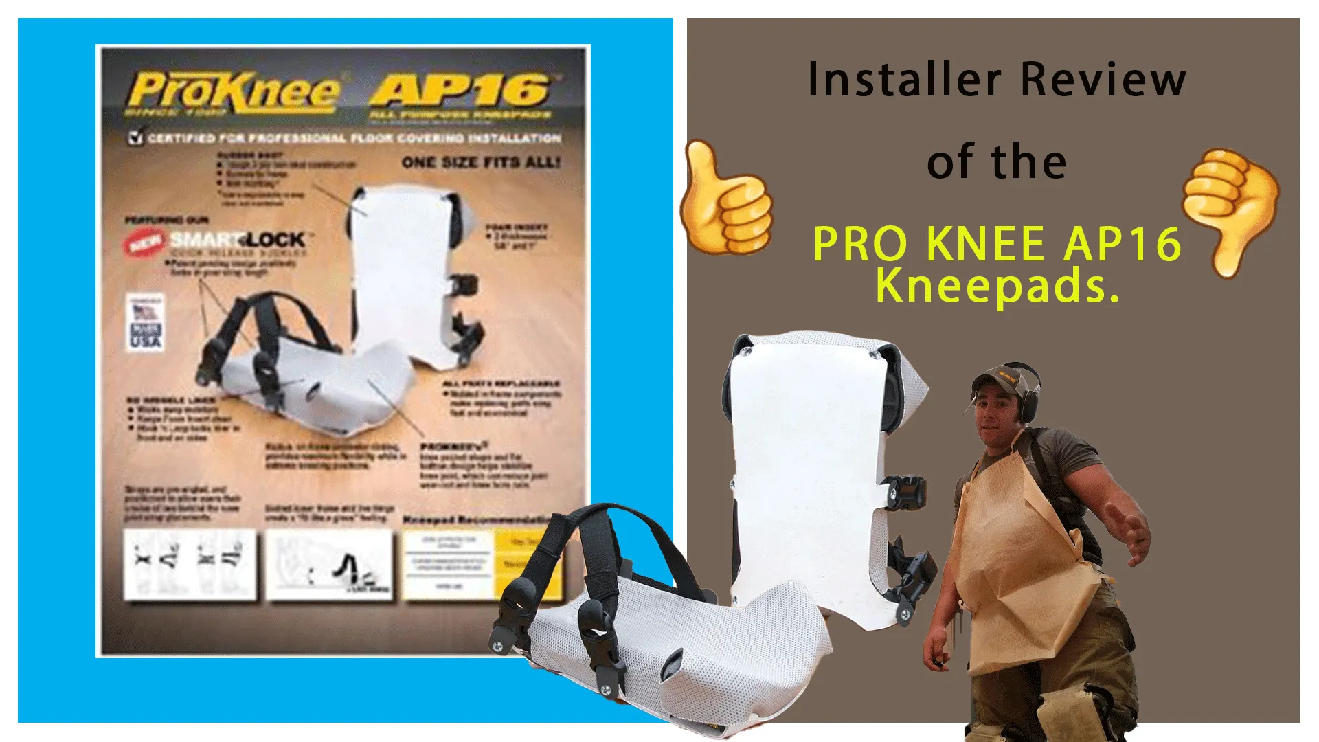 ProKnee AP16: The Ultimate Professional knee pads for tile?