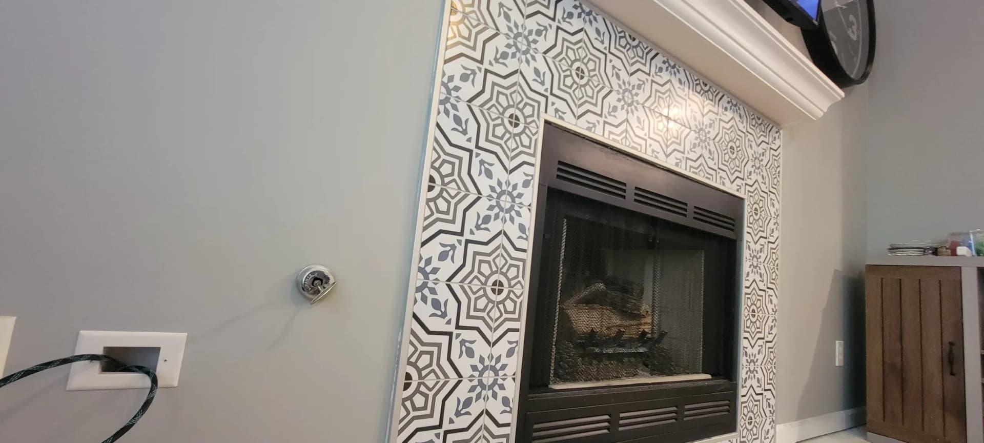 Tile Fireplace — Hamilton Tile, Woodstock, GA